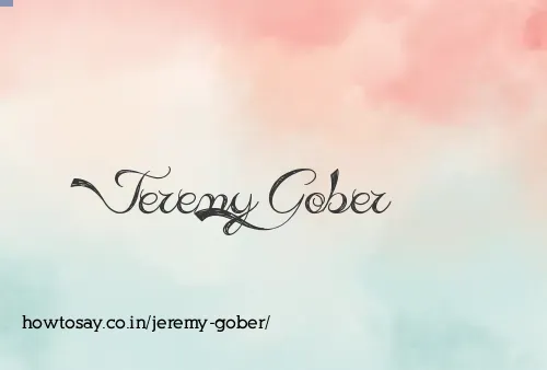 Jeremy Gober
