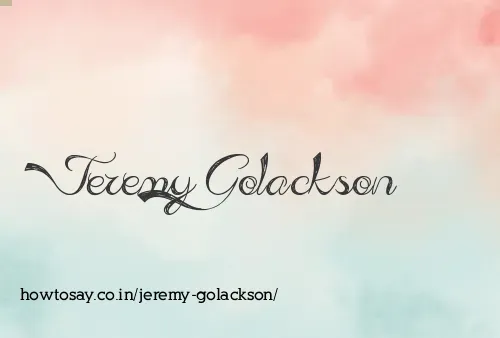 Jeremy Golackson