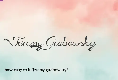 Jeremy Grabowsky