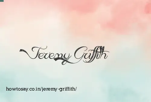 Jeremy Griffith