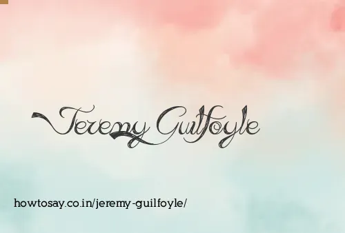 Jeremy Guilfoyle