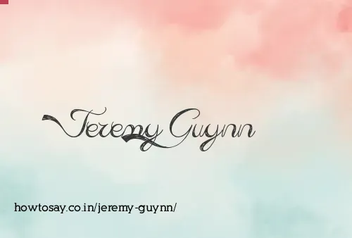 Jeremy Guynn