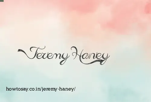 Jeremy Haney