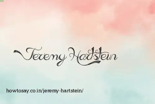 Jeremy Hartstein