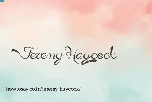 Jeremy Haycock
