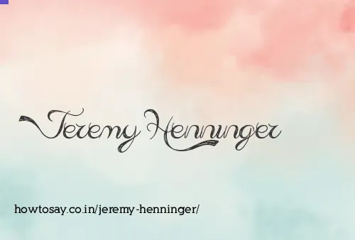 Jeremy Henninger