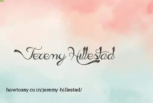 Jeremy Hillestad