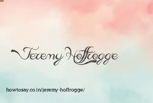 Jeremy Hoffrogge