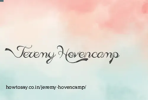 Jeremy Hovencamp