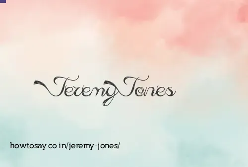 Jeremy Jones
