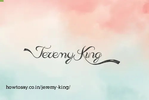 Jeremy King