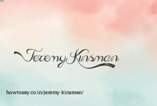 Jeremy Kinsman