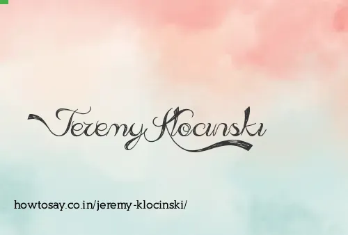 Jeremy Klocinski
