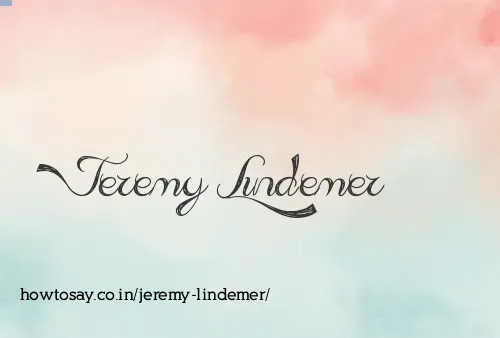 Jeremy Lindemer