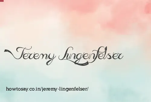 Jeremy Lingenfelser