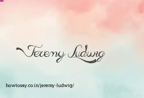 Jeremy Ludwig