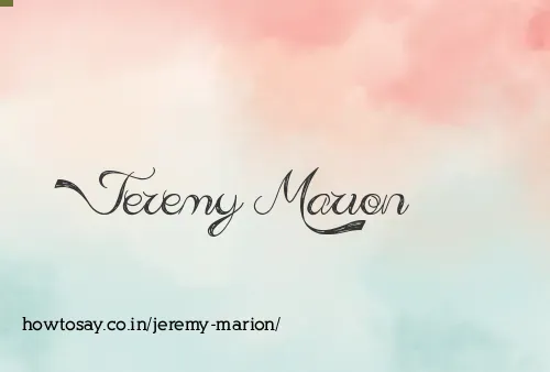 Jeremy Marion