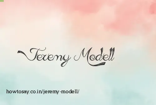Jeremy Modell