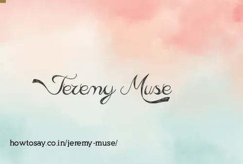 Jeremy Muse