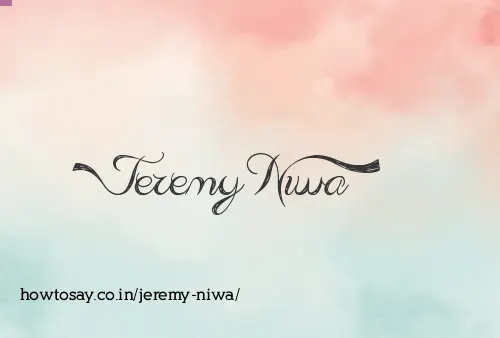 Jeremy Niwa