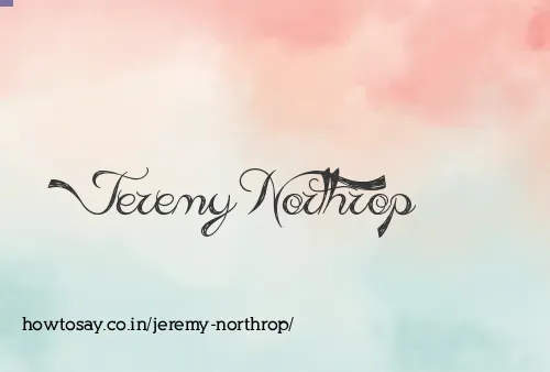 Jeremy Northrop