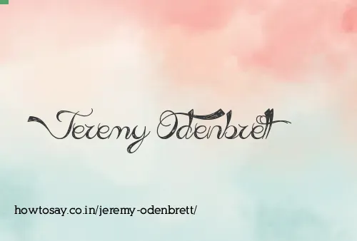 Jeremy Odenbrett