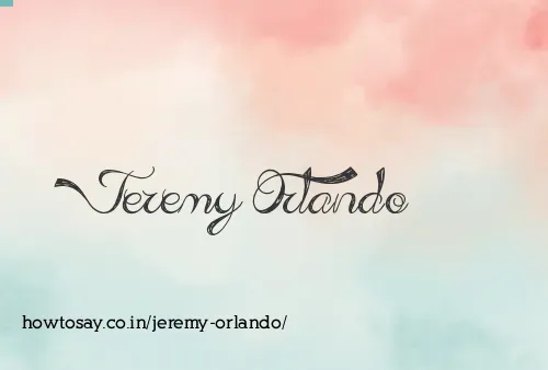 Jeremy Orlando