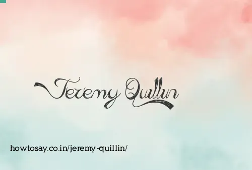Jeremy Quillin