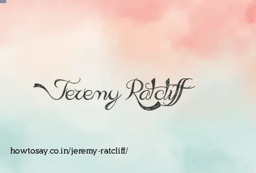 Jeremy Ratcliff