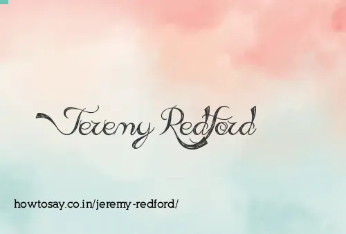 Jeremy Redford