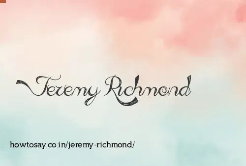 Jeremy Richmond