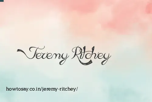Jeremy Ritchey