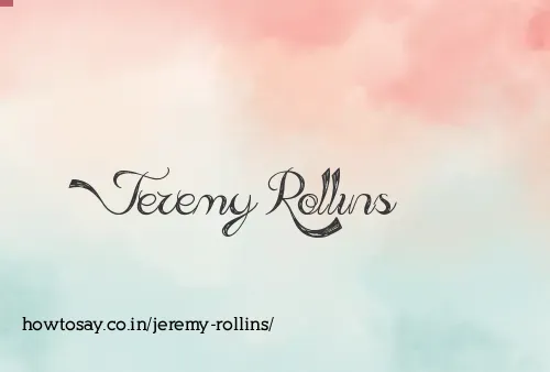 Jeremy Rollins