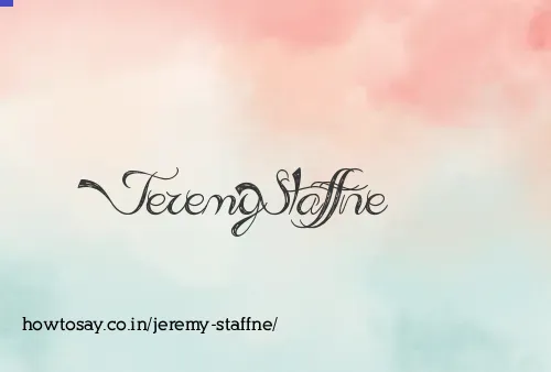 Jeremy Staffne