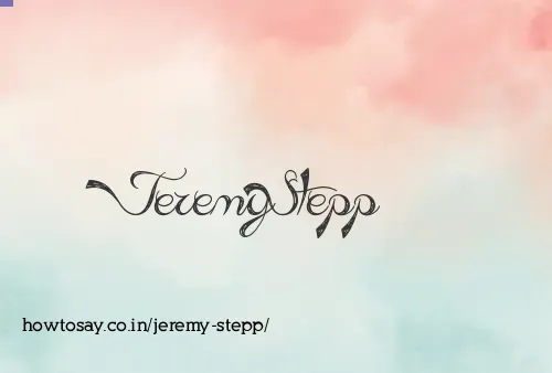 Jeremy Stepp
