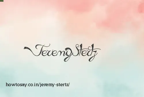 Jeremy Stertz