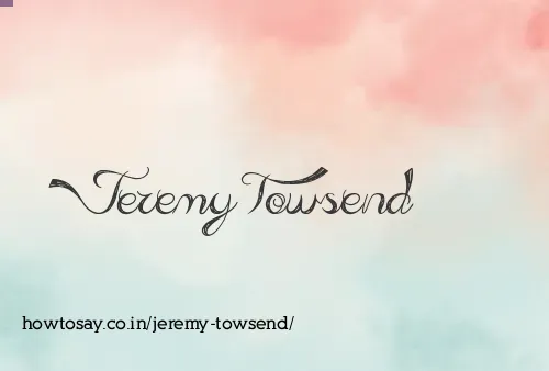 Jeremy Towsend