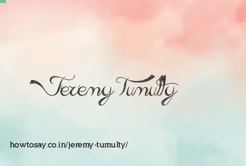 Jeremy Tumulty