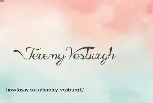 Jeremy Vosburgh