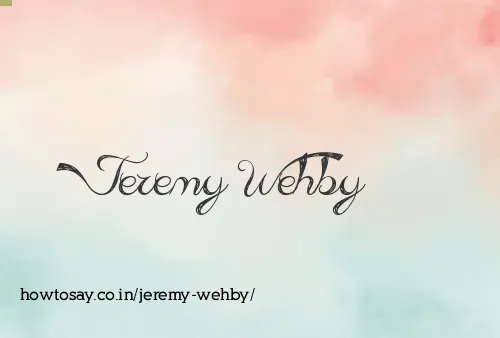 Jeremy Wehby