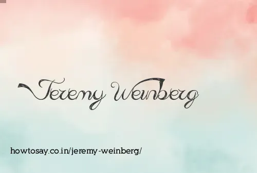 Jeremy Weinberg