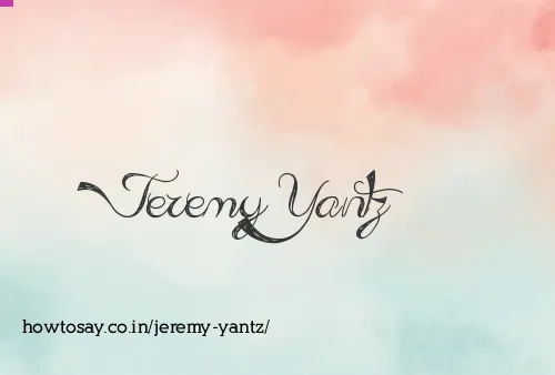 Jeremy Yantz