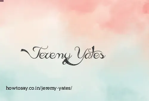 Jeremy Yates