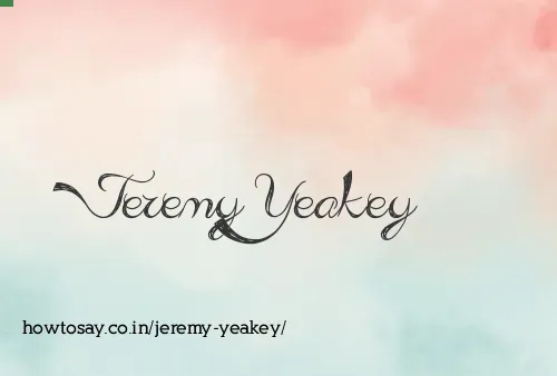 Jeremy Yeakey