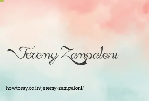 Jeremy Zampaloni