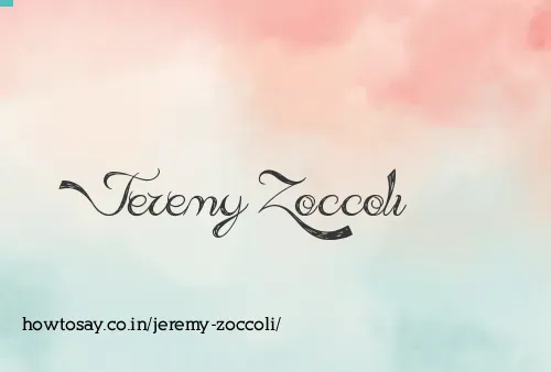 Jeremy Zoccoli