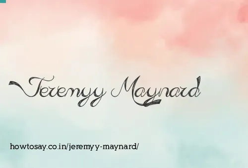 Jeremyy Maynard