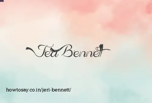 Jeri Bennett