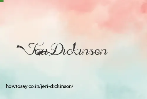 Jeri Dickinson