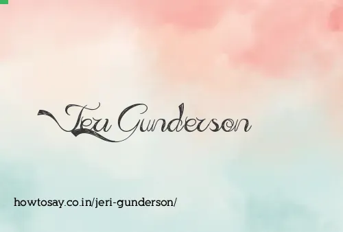 Jeri Gunderson